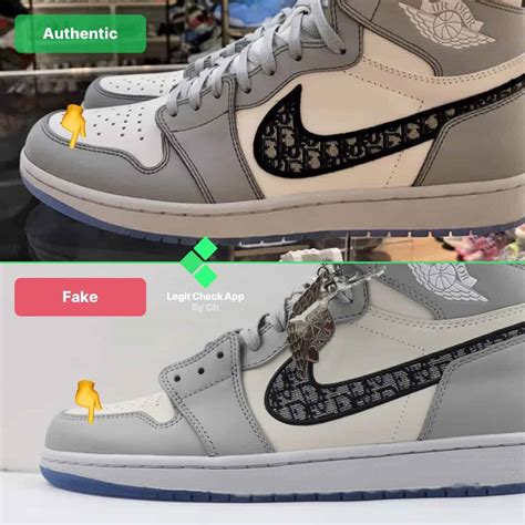 fake dior air jordan 1|air dior original price.